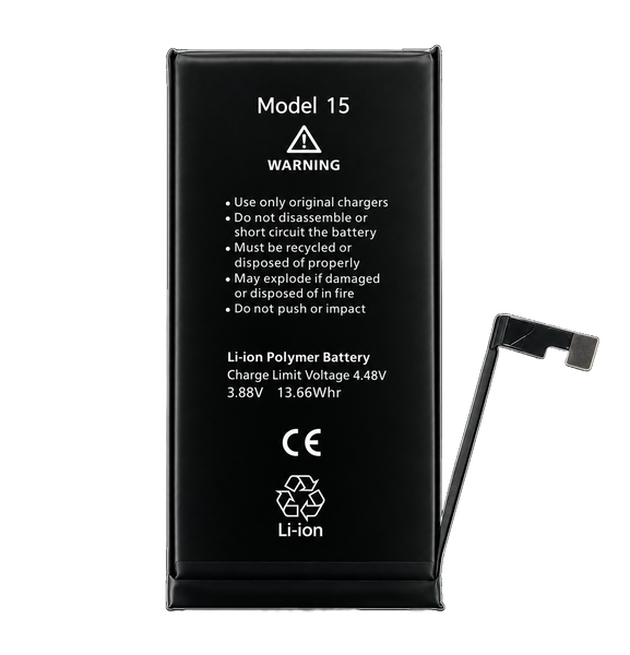 Bateria Akumulator do iPhone 15 A3090 Powiększona 3520mAh BEZ KOMUNIKATU