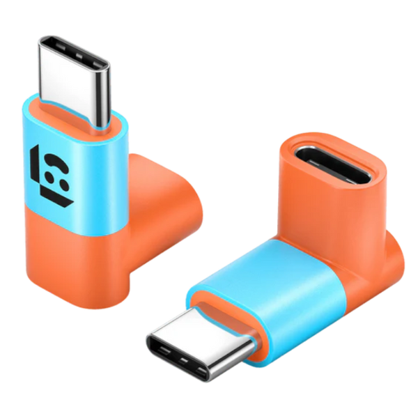 2x Kątowe Złącze USB-C JSAUX 90° Stopni do Steam Deck Rog Ally Switch PS5