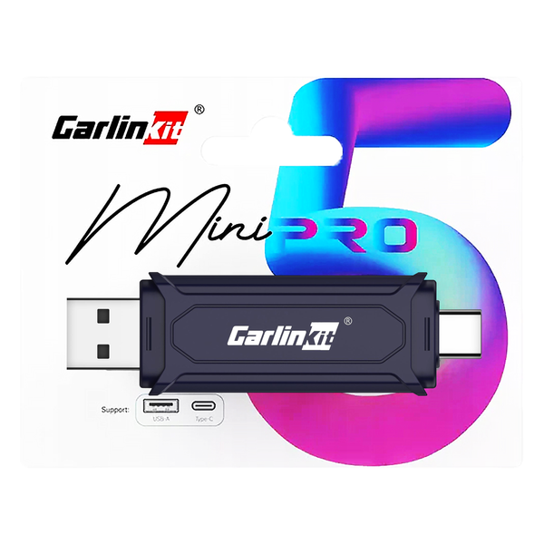 Adapter CarlinKit Mini SE Pro dla Apple CarPlay Android Auto Bezprzewodowy