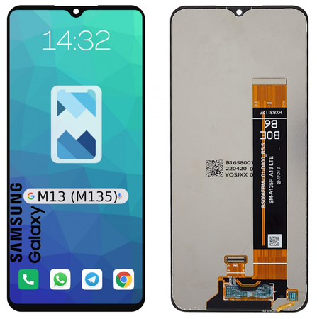 Oryginalny wyświetlacz Ekran Dotyk do Samsung Galaxy M13 4G M135 Regenerowany