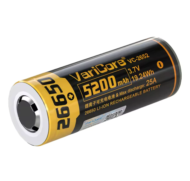 Akumulator bateria ogniwo VariCore VC-2652 26650 Li-ion 3.7V 5200mAh