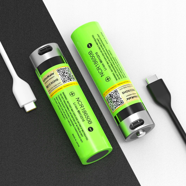 Akumulator bateria LiitoKala P34 PCB Type C 3.7 V 3400 mAh NCR18650B