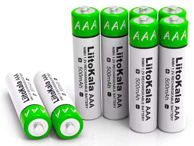 Akumulator akumulatorki Baterie LiitoKala AAA R3 1.2V 500mAh Ni-MH 4 szt.