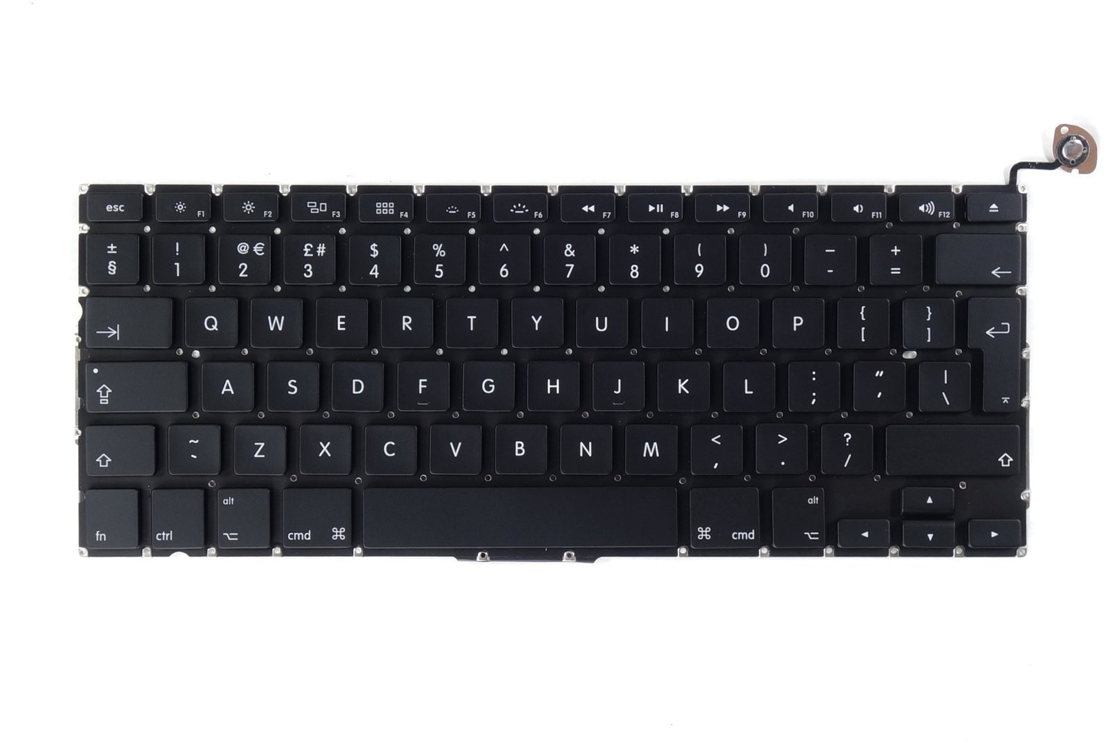 Klawiatura do laptopa Apple MacBook PRO 13 A1278 UK Unibody Duży enter