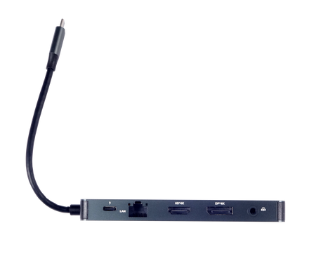 Stacja Dokująca 12w1 HUB USB 3.2 Type-C HDMI DisplayPort Power Delivery 4K