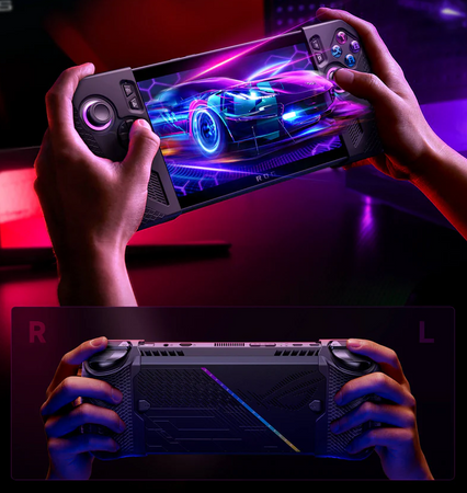 Osłona Etui Sylikonowy Grip JSAUX do konsoli Asus ROG Ally X PC0113 Czarny