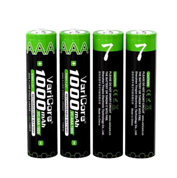 Akumulator bateria ogniwo VariCore VC-AAA 1000 AA-Ni-MH 1.2V 1000mAh 4-pak