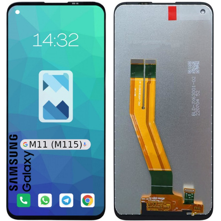 Oryginalny wyświetlacz Ekran Dotyk do Samsung Galaxy M11 M115 Regenerowany