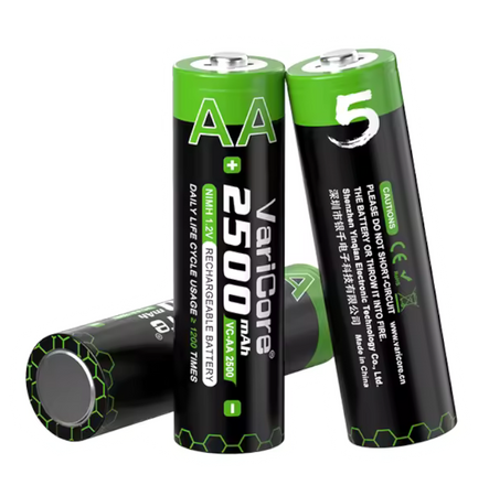Akumulator bateria ogniwo VariCore VC-AA 2500 AA-Ni-MH 1.2V 2500mAh 4-pak