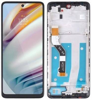 Oryginalny Wyświetlacz LCD + ekran dotykowy Motorola MOTO G60 XT2135 (Regenerowany) Ramka czarna