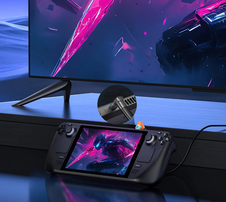2x Kątowe Złącze USB-C JSAUX 90° Stopni do Steam Deck Rog Ally Switch PS5