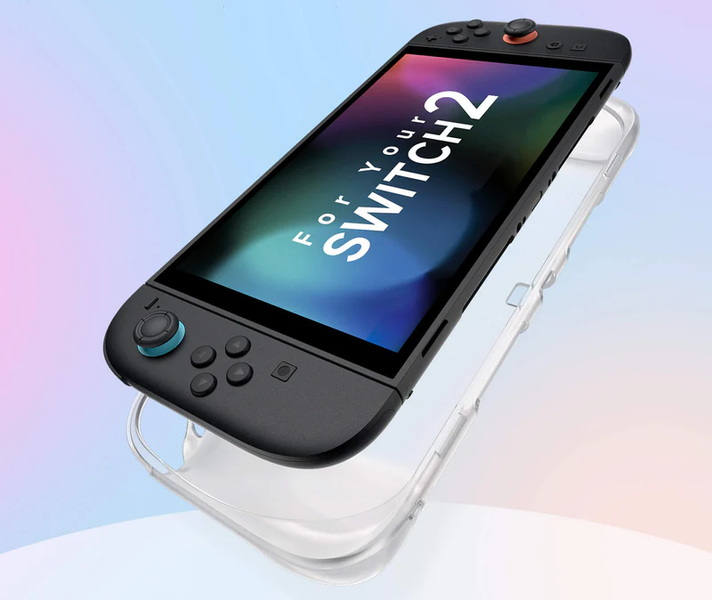 Etui ochronne TPU Transparentna Nakładka JSAUX do konsoli Nintendo Switch 2