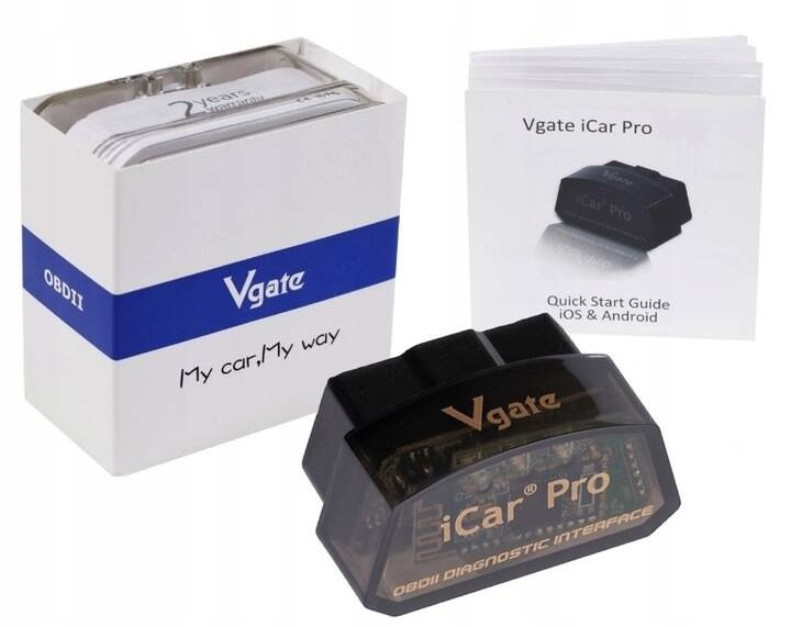 Interfejs diagnostyczny Vgate iCar Pro BT3.0 OBD2 ELM327 BLUETOOTH POLSKI