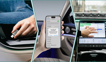 Bezprzewodowy Adapter Ottocast Mini 2w1 CarPlay / Android Auto CA505-T