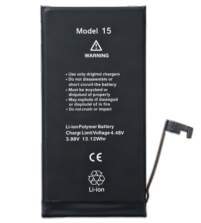 Bateria Akumulator do Apple iPhone 15 A3090 A3092 A2846 3349mAh Diagnostic
