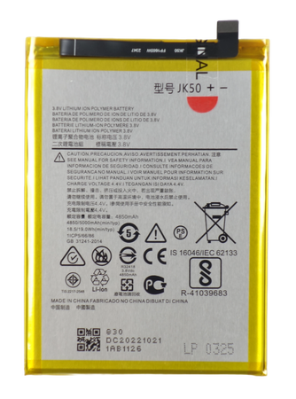Bateria akumulator do Motorola Moto G7 Power G50 5G 3.80V 5000 mAh JK50