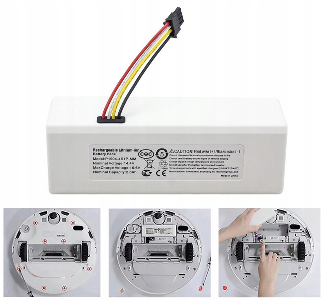 Bateria Akumulator do Xiaomi Mi Robot Vacuum Mop 1C Mijia 1C 14.4V 5800mAh