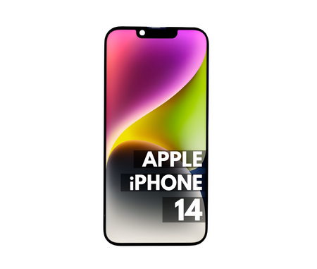 Oryginalny wyświetlacz do Apple iPhone 14 Wymieniona Szybka z taśmą Diagnostic