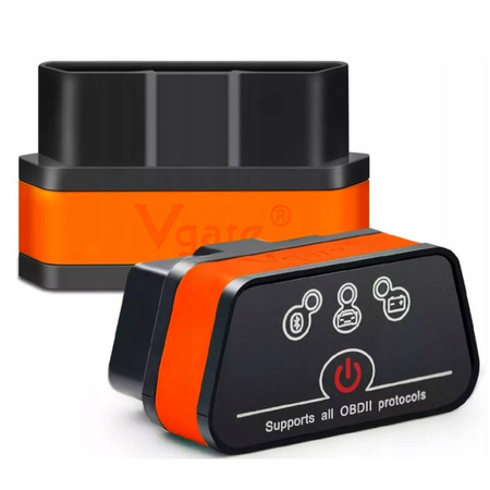 Interfejs diagnostyczny Vgate iCar2 ELM327 OBD2 PL Bluetooth JĘZYK POLSKI