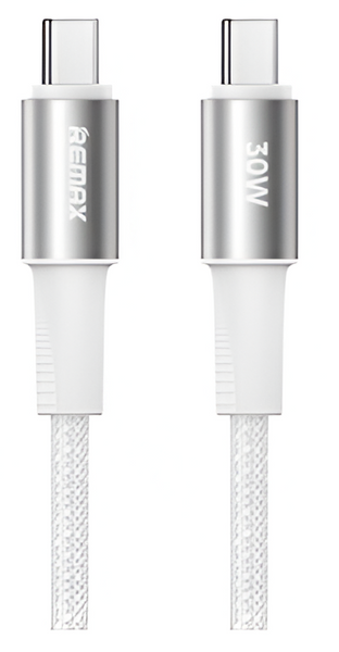 KABEL REMAX 30W USB-C QC QUICK CHARGER SZYBKIE ŁADOWANIE biały 1,2m