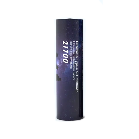 Akumulator bateria Liitokala 50T Type-C wypukły plus 3.7 V 5000mAh 21700