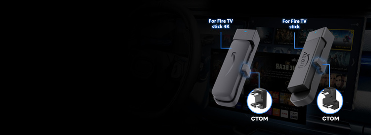 Adapter Bezprzewodowy Carlinkit FireDrive Link dla CarPlay Fire TV Stick