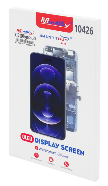 Wyświetlacz Soft OLED Programowalny jako Oryginał do Apple iPhone 12 12 Pro