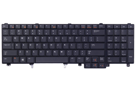 Klawiatura DELL E6520 E6530 E5520 Podświetlana LED