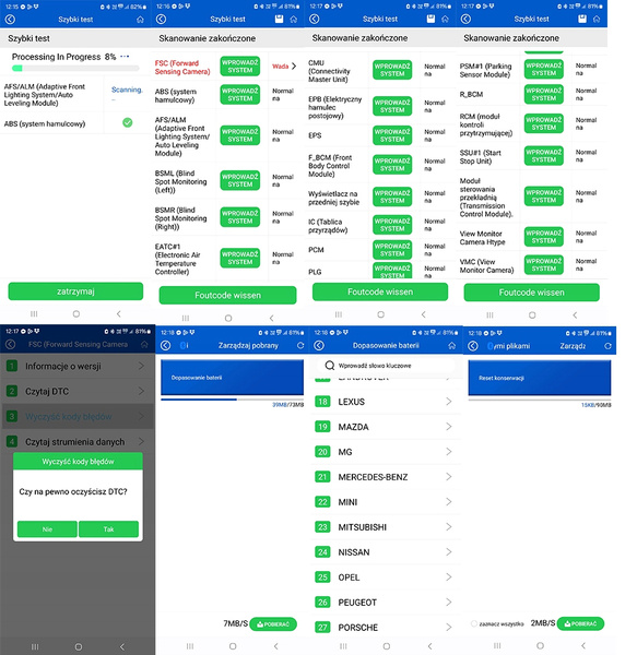 Interfejs Diagnostyczny KONNWEI KDIAG OBD2 Bluetooth BT Android iOS PL