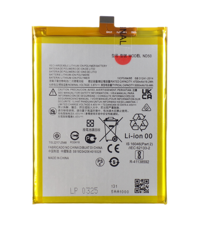 Bateria akumulator do Motorola G31 G42 G62 XT2173-3 XT2233-2 3.87V 5000mAh