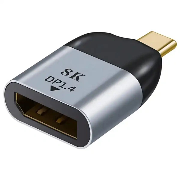 Adapter USB-C 3.1 do DisplayPort 1.4 4K 2k 144Hz 8K 60Hz typ C  DP konwerter