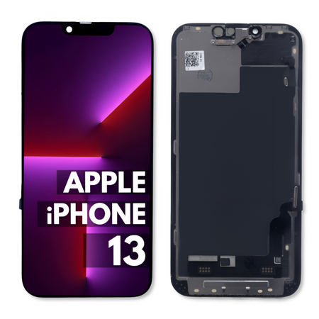 Oryginalny wyświetlacz do Apple iPhone 13 Wymieniona Szybka z taśmą Diagnostic