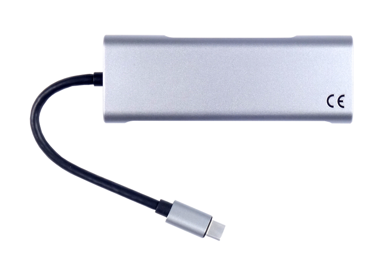 Stacja Dokująca 9w1 HUB USB 3.0 HDMI Power Delivery 100W 4K 60Hz Przycisk