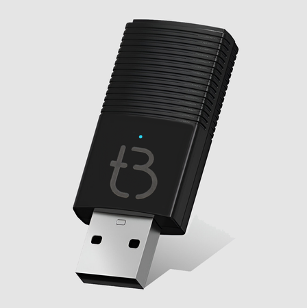 Bezprzewodowy Adapter Mini USB TB NANO Carplay / Android Auto do samochodu czarny