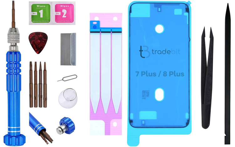 ZESTAW Bateria do Apple iPhone 7 Plus REPART 3600mAh większa pojemność + narzędzia + uszczelka pod ekran