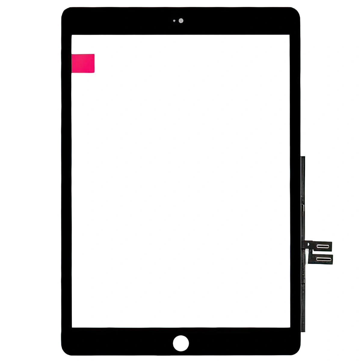 Digitizer dotyk szyba + klej (flexy OEM, miedź) do iPad 7 (2019) A2197 / A2198 / A2200 czarny