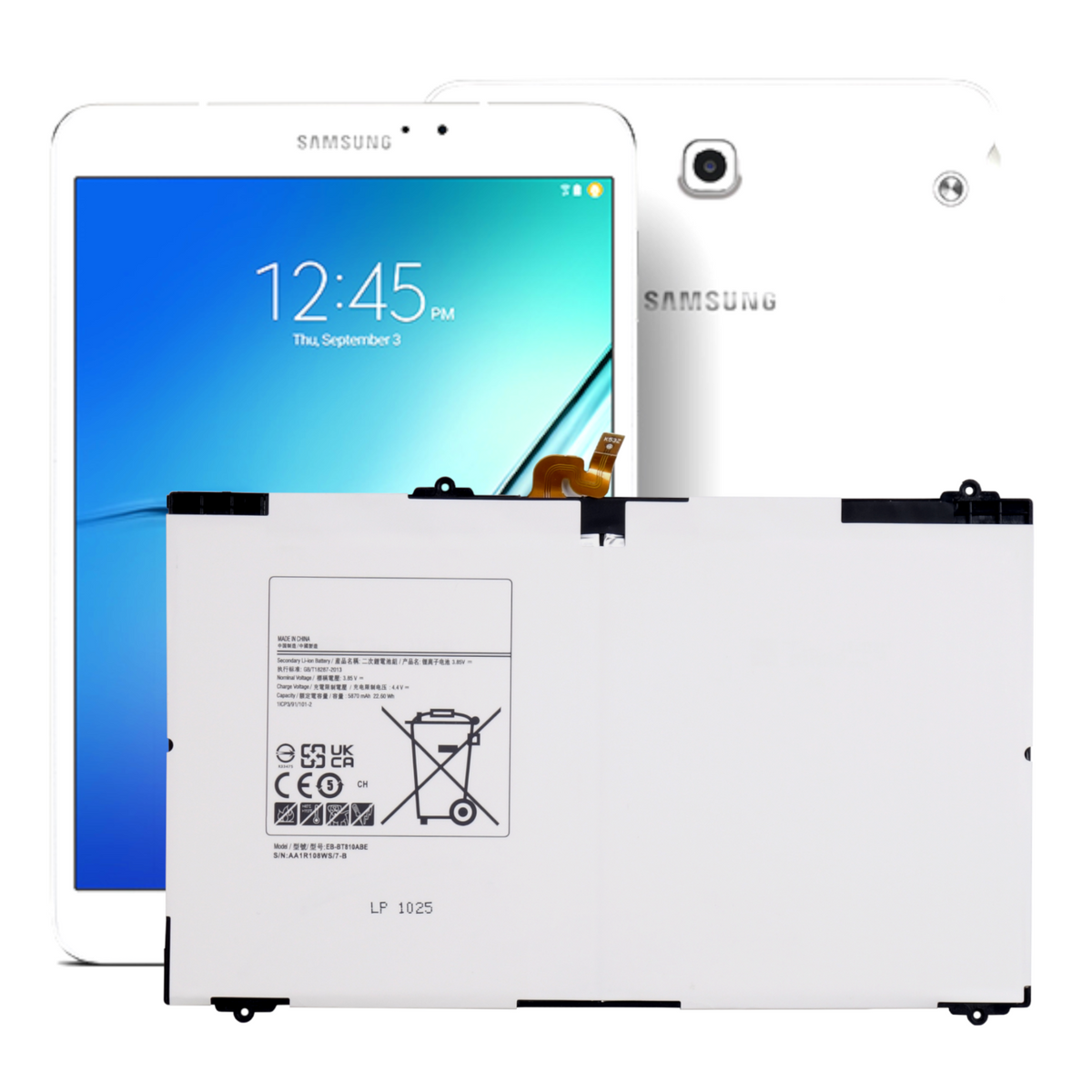 Bateria do Samsung Galaxy Tab S2 9.7 / T810 / T815C EB-BT810ABE 5870 mAh