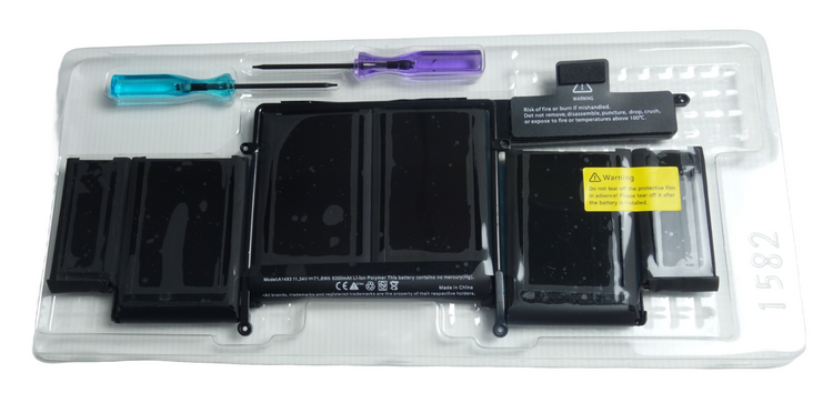 Bateria do Apple Macbook Pro 13" 2015 Retina ME864LL A1493 6300mAh Oryginalny TI