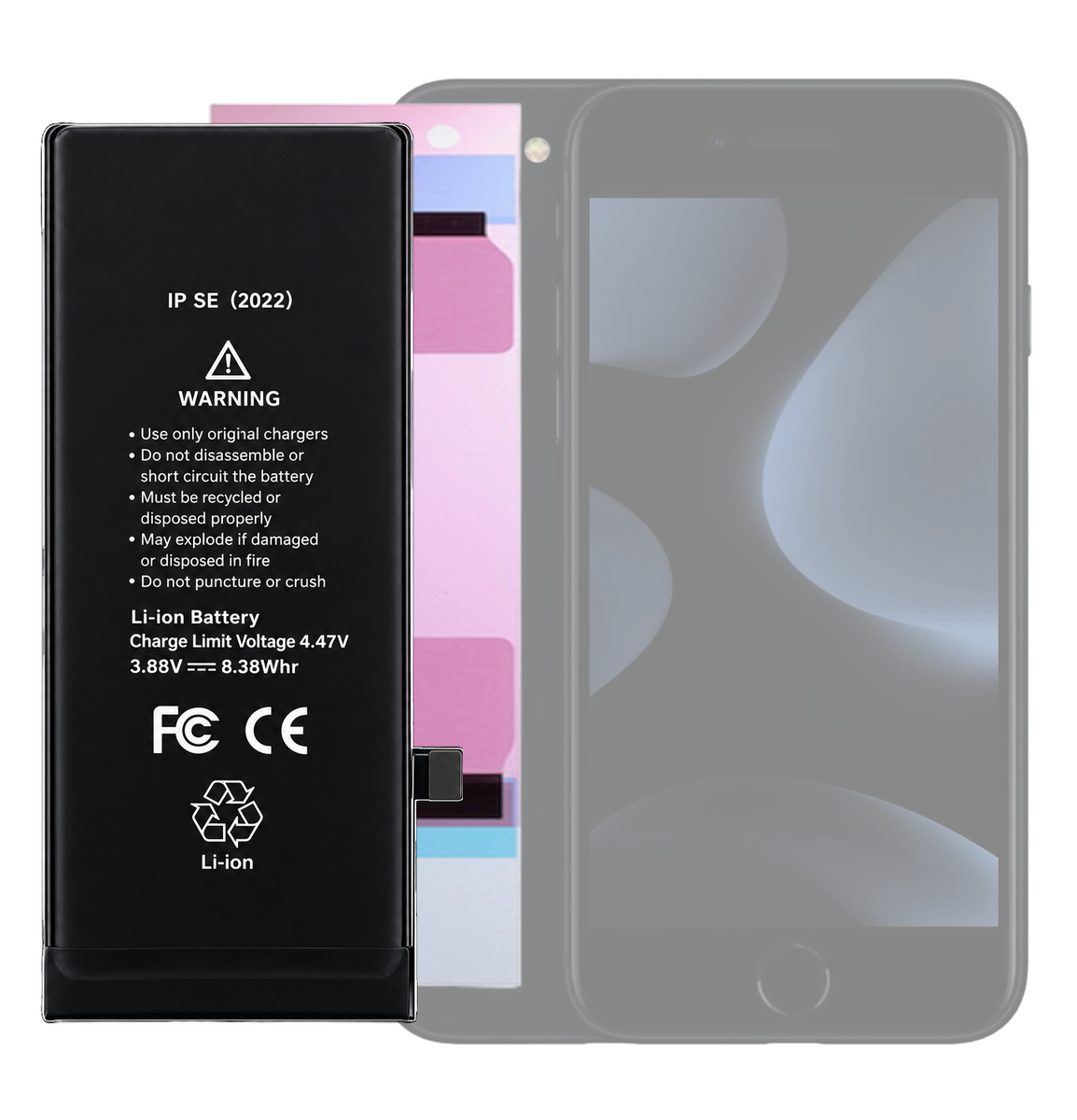 Bateria Akumulator do iPhone SE (2022) Powiększona 2160mAh BEZ KOMUNIKATU