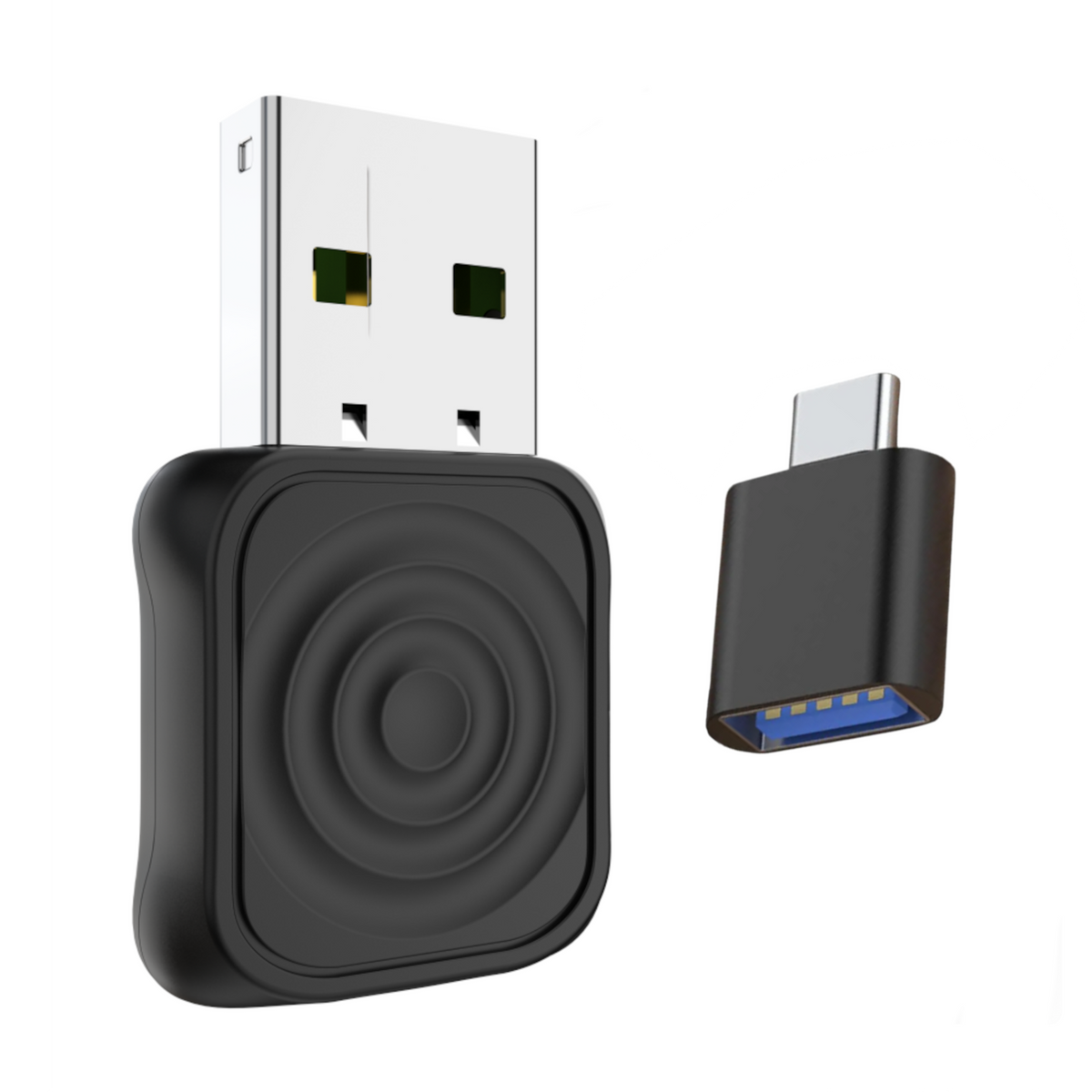 Adapter Carlinkit Mini Ultra + Przejściówka USB-C dla CarPlay/Android Auto