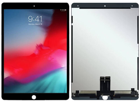 Oryginalny wyświetlacz LCD + ekran dotykowy Apple iPad Air 3 2019 A2153 A2123 A2152 (Regenerowany) Czarny
