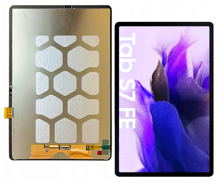 Oryginalny wyświetlacz Ekran dotyk do Samsung Galaxy Tab S7 FE Regenerowany