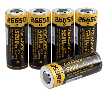 Akumulator bateria ogniwo VariCore VC-2652 PCB 26650 Li-ion 3.7V 5200mAh