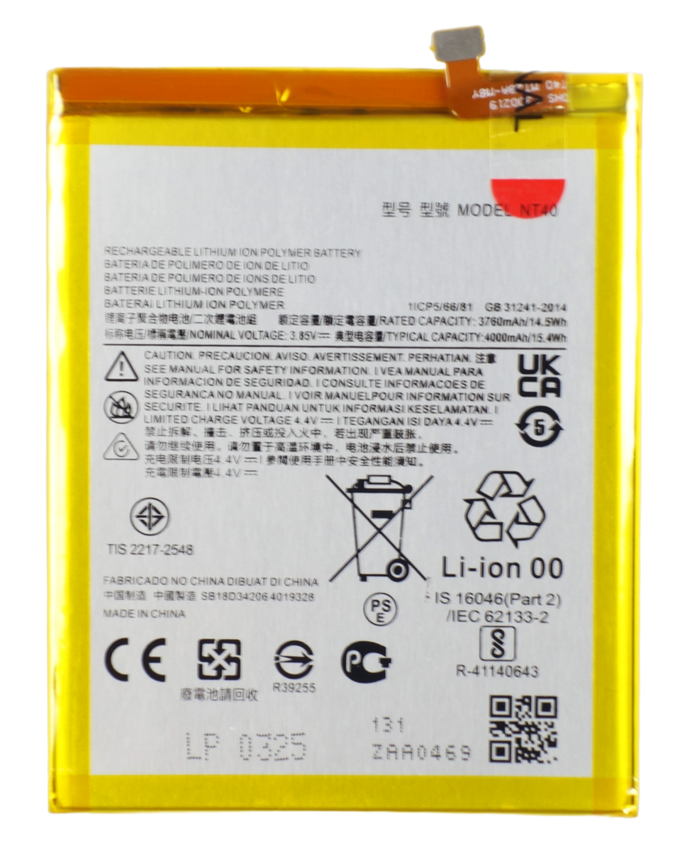 Bateria akumulator do Motorola Moto E20 XT2155 3.85V 4000mAh NT40