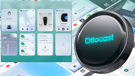 Adapter Bezprzewodowy Ottocast OttoAiBox P3 Pro Android Auto Apple CarPlay