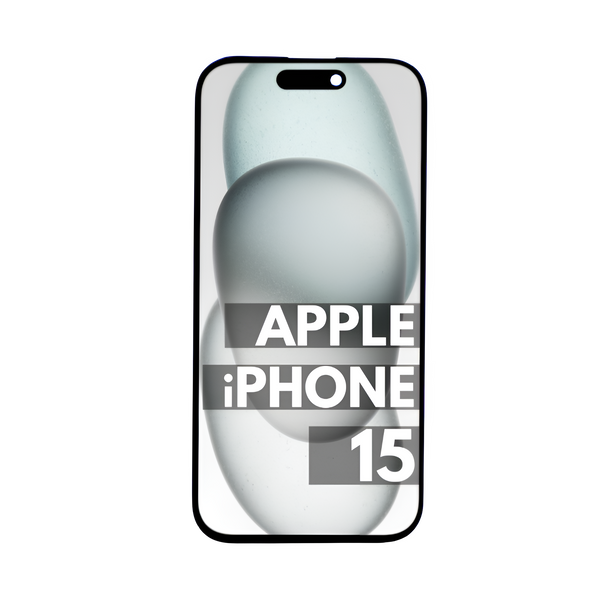 Oryginalny wyświetlacz do Apple iPhone 15 Wymieniona Szybka z taśmą Diagnostic