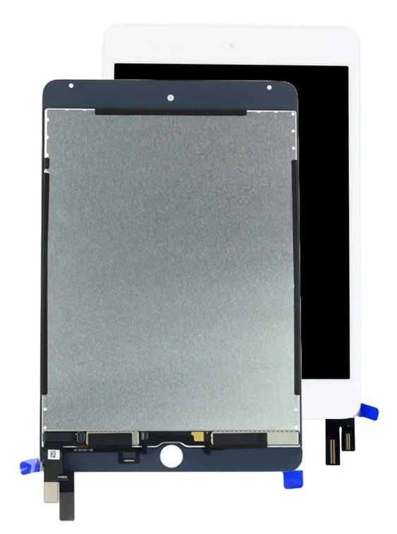 Oryginalny Wyświetlacz LCD do Apple iPad Mini 4 2015 7,9" A1538 Biała ramka