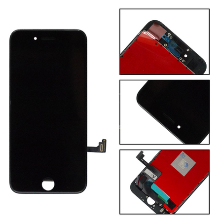 Ekran do Apple do iPhone 8 / SE2020 / SE2022 z oryginalnym wyświetlaczem RETINA czarny