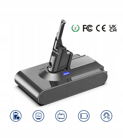 Bateria Akumulator Zasilacz do odkurzacza Dyson V8 SV10 21.6V 5000mAh
