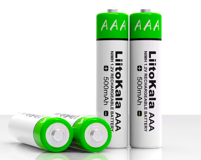 Akumulator akumulatorki Baterie LiitoKala AAA R3 1.2V 500mAh Ni-MH 4 szt.